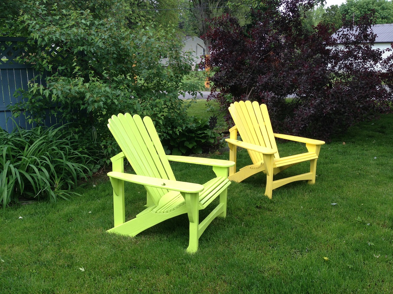 Nothing can make your Home Ready for Summer quite like Adirondack chairs ... photo by CC user LRMoore on pixabay